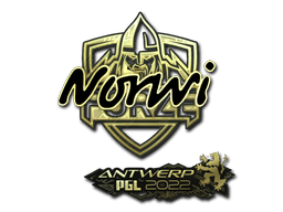 Sticker | Norwi (Gold) | Antwerp 2022