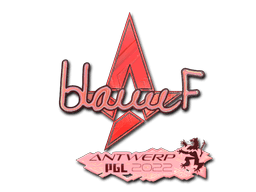 Sticker | blameF (Holo) | Antwerp 2022