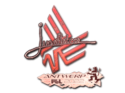 Sticker | juanflatroo (Holo) | Antwerp 2022