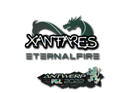Sticker | XANTARES (Glitter) | Antwerp 2022