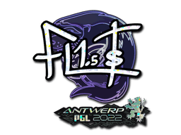 Sticker | FL1T (Glitter) | Antwerp 2022