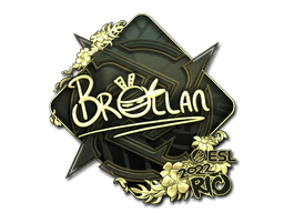 Sticker | Brollan (Gold) | Rio 2022