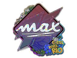 Sticker | max (Glitter) | Rio 2022