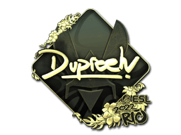Sticker | dupreeh (Gold) | Rio 2022