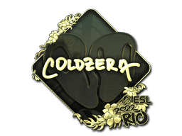 Sticker | coldzera (Gold) | Rio 2022