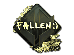 Sticker | FalleN (Gold) | Rio 2022