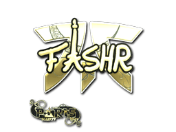 Sticker | FASHR (Gold) | Paris 2023