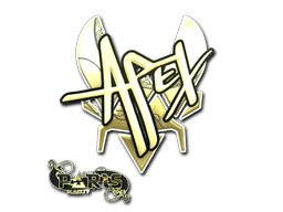 Sticker | apEX (Gold) | Paris 2023