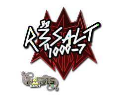 Sticker | r3salt (Glitter) | Paris 2023