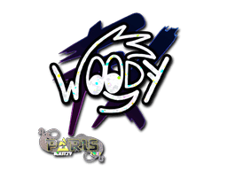 Sticker | WOOD7 (Glitter) | Paris 2023