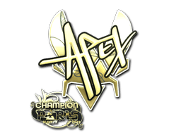 Sticker | apEX (Gold, Champion) | Paris 2023