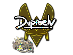 Sticker | dupreeh (Glitter, Champion) | Paris 2023