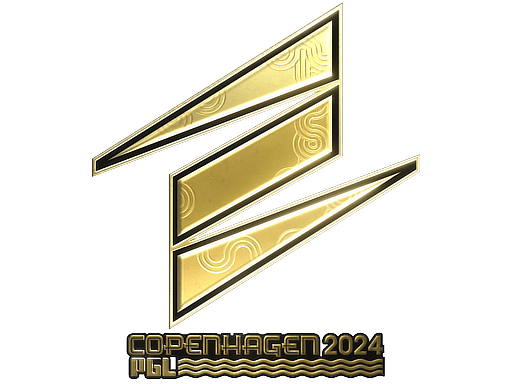 Sticker | ECSTATIC (Gold) | Copenhagen 2024