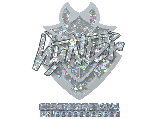 Sticker | huNter- (Glitter) | Copenhagen 2024