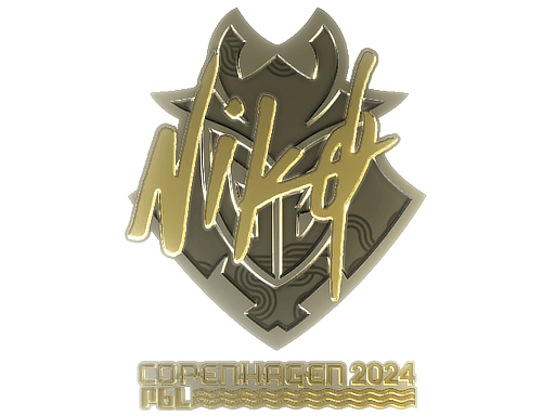 Sticker | NiKo (Gold) | Copenhagen 2024