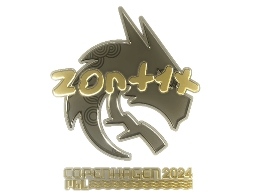 Sticker | zont1x (Gold) | Copenhagen 2024