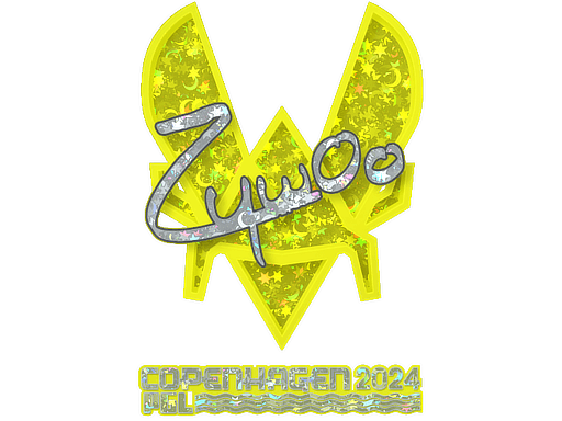 Sticker | ZywOo (Glitter) | Copenhagen 2024