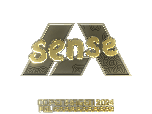 Sticker | sense (Gold) | Copenhagen 2024