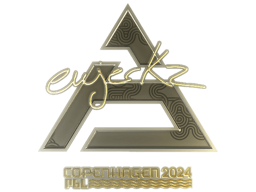 Sticker | ewjerkz (Gold) | Copenhagen 2024