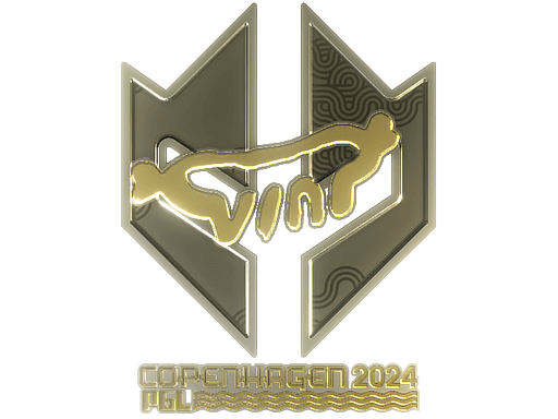 Sticker | VINI (Gold) | Copenhagen 2024