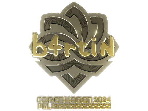 Sticker | b4rtiN (Gold) | Copenhagen 2024