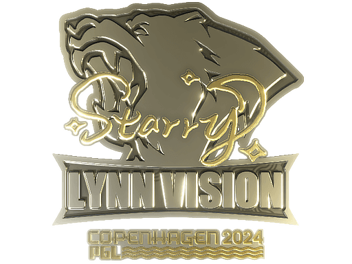 Sticker | Starry (Gold) | Copenhagen 2024