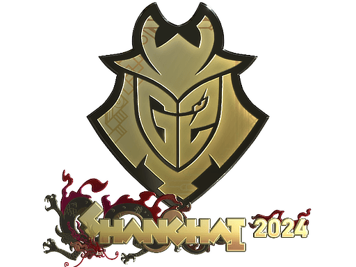 Sticker | G2 Esports (Gold) | Shanghai 2024