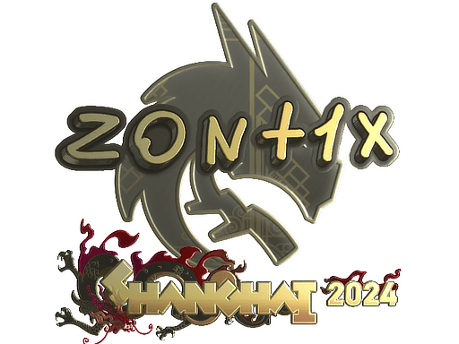 Sticker | zont1x (Gold) | Shanghai 2024