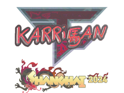 Sticker | karrigan (Holo) | Shanghai 2024