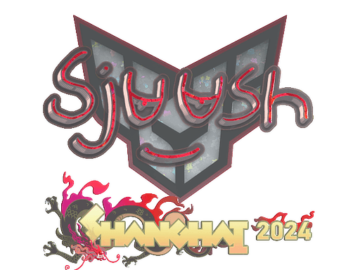 Sticker | sjuush (Glitter) | Shanghai 2024