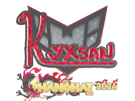 Sticker | kyxsan (Glitter) | Shanghai 2024