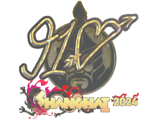 Sticker | 910 (Glitter) | Shanghai 2024