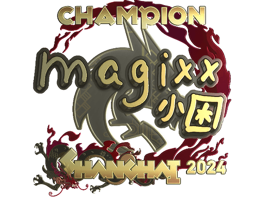 Sticker | magixx (Gold, Champion) | Shanghai 2024