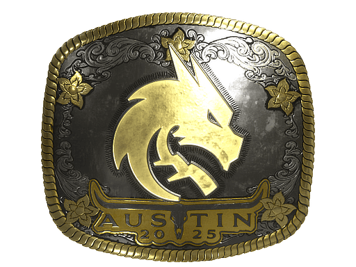 Sticker | Team Spirit (Gold) | Austin 2025
