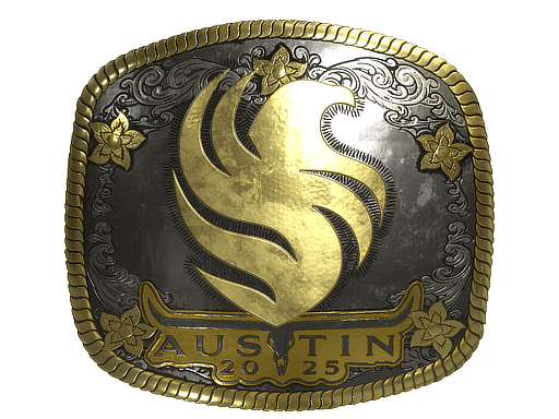Sticker | Falcons (Gold) | Austin 2025