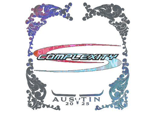 Sticker | Complexity Gaming (Holo) | Austin 2025