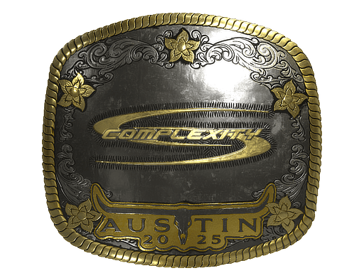 Sticker | Complexity Gaming (Gold) | Austin 2025