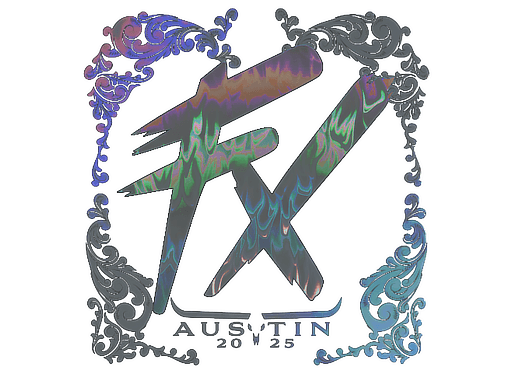 Sticker | Fluxo (Holo) | Austin 2025