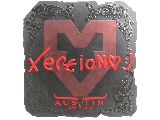 Sticker | xertioN (Foil) | Austin 2025