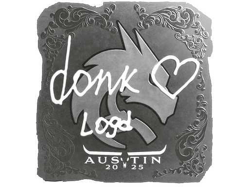 Sticker | donk (Foil) | Austin 2025