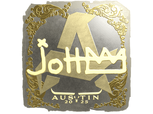 Sticker | jottAAA (Gold) | Austin 2025
