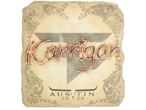 Sticker | karrigan | Austin 2025