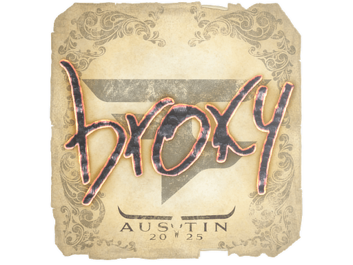 Sticker | broky | Austin 2025