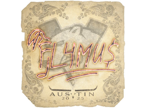 Sticker | FL4MUS | Austin 2025