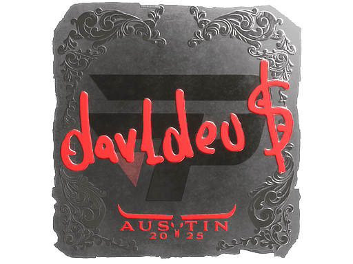 Sticker | dav1deuS (Foil) | Austin 2025