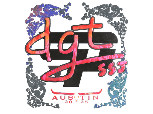 Sticker | dgt (Holo) | Austin 2025