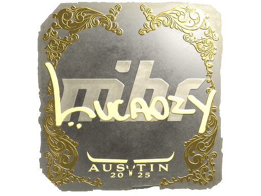 Sticker | Lucaozy (Gold) | Austin 2025