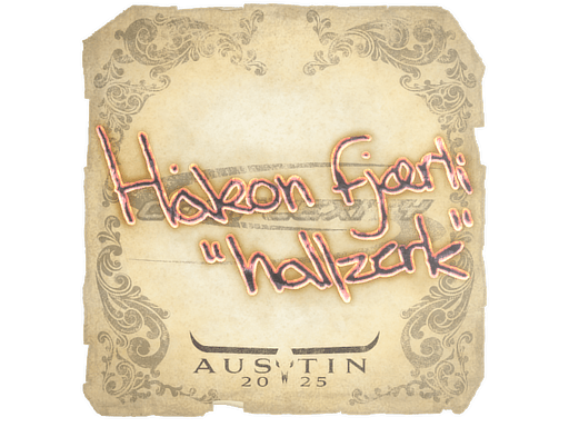 Sticker | hallzerk | Austin 2025