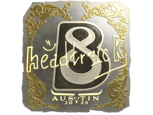 Sticker | headtr1ck (Gold) | Austin 2025