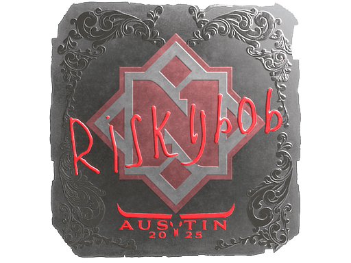 Sticker | riskyb0b (Foil) | Austin 2025
